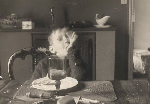 Pascal at breakfast